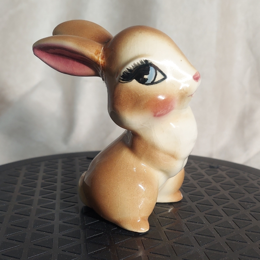 ​Vintage 1940s Evan K. Shaw Disney Miss Bunny Figurine Thumper Bambi Repaired